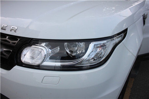 路虎攬勝車燈改裝效果展示