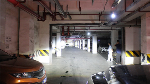 成都天一車燈福特猛禽改車燈遠光效果實拍