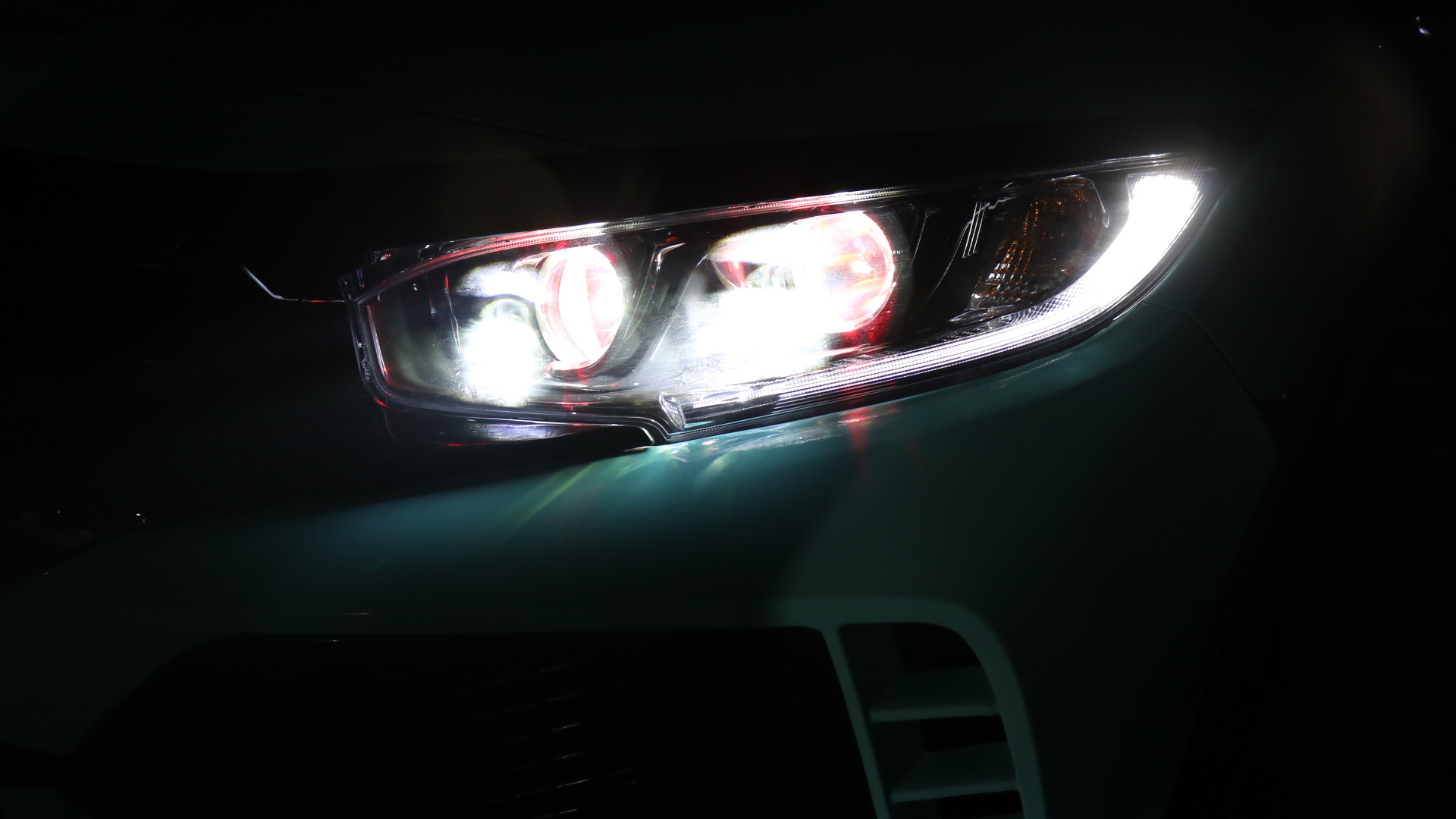 思域車燈改裝效果展示 思域車燈改裝效果展示