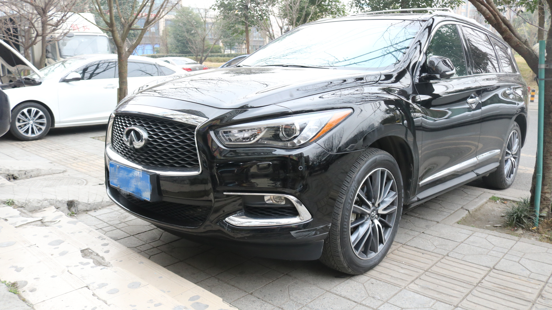 QX60車燈改裝效果-天一車燈