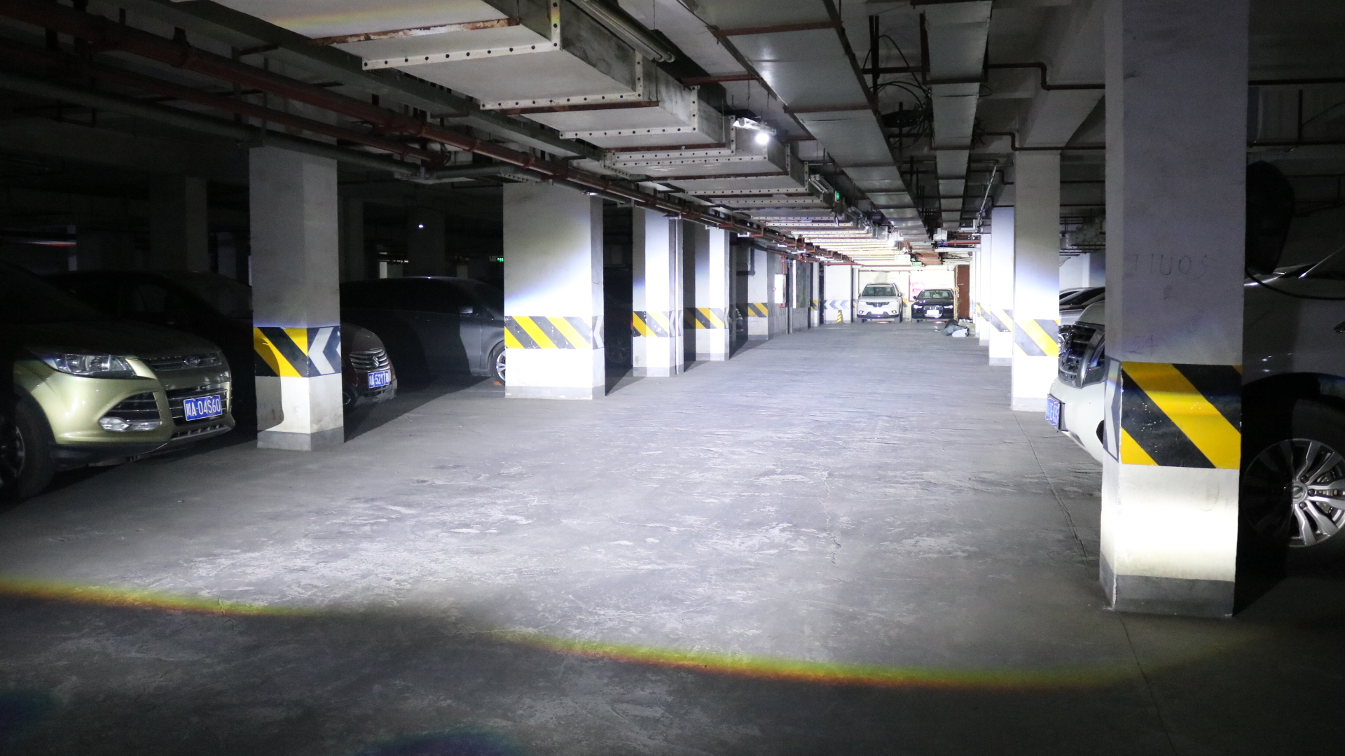 改裝完成后遠近光效果展示 改裝完成后遠近光效果展示