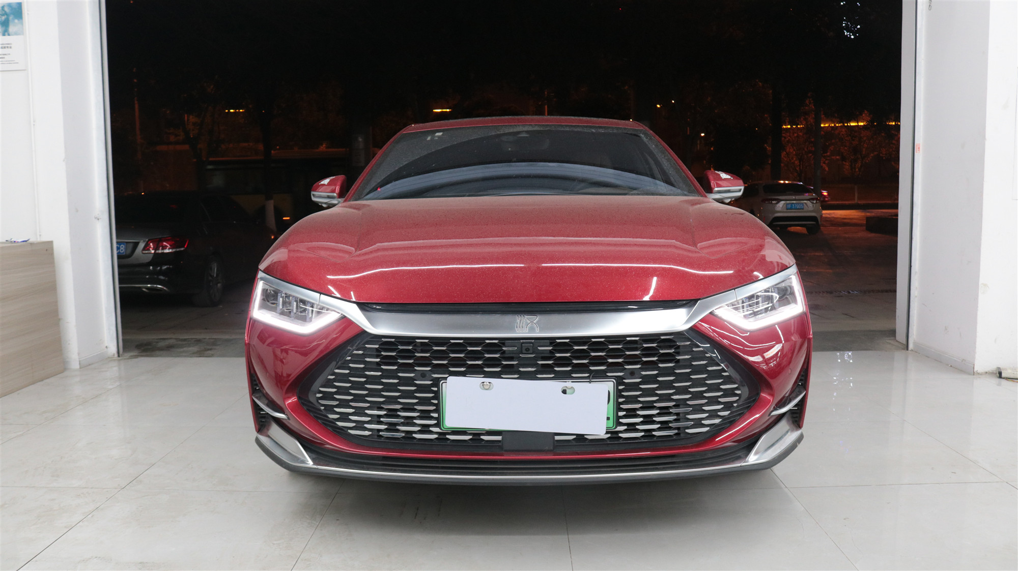 成都比亞迪漢車(chē)燈改裝激光LED透鏡